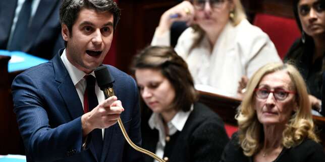 Gabriel Attal se demande, en désignant le RN, « si les troupes de Vladimir Poutine ne sont pas déjà dans notre pays »