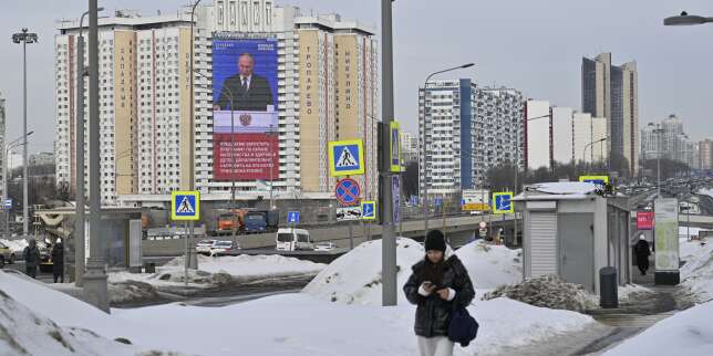 En direct, guerre en Ukraine : les soldats russes en Ukraine « ne reculeront pas, n’échoueront pas, ne trahiront pas », dit Vladimir Poutine