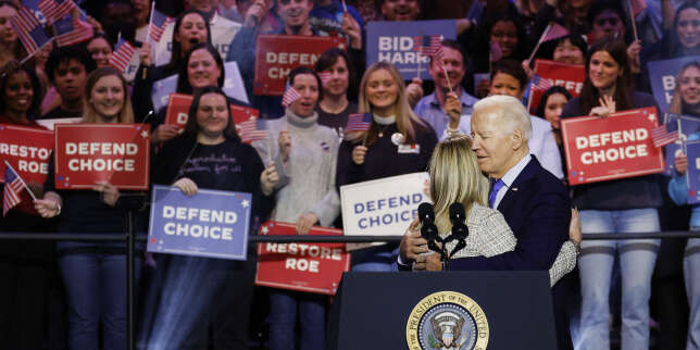 Etats-Unis : la défense du droit à l’avortement, arme électorale de Joe Biden contre Donald Trump
