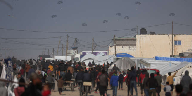 A Gaza, des largages aériens pour soulager la population et soigner l’image des acteurs arabes et internationaux