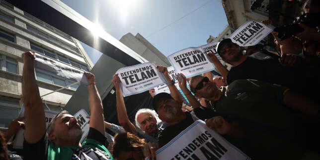 Argentine : le président Milei ferme l’agence de presse Télam, qu’il accuse de « propagande »