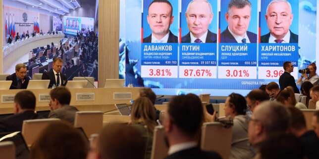 En Russie, l’ampleur de la fraude lors du scrutin présidentiel commence à apparaître