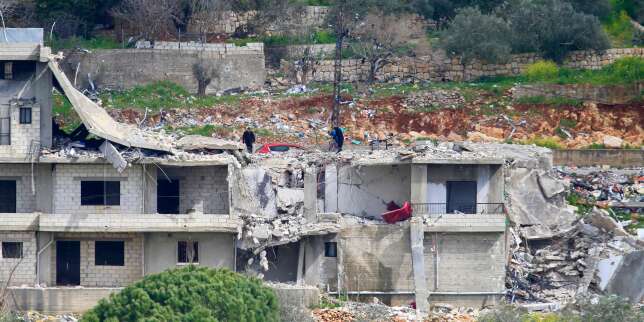 Au Liban, une frappe israélienne visant une maison tue cinq personnes, dont trois membres du Hezbollah