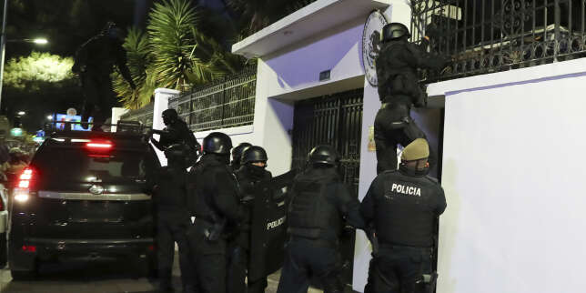 L’Equateur sous le feu des critiques pour avoir pénétré de force dans l’ambassade mexicaine
