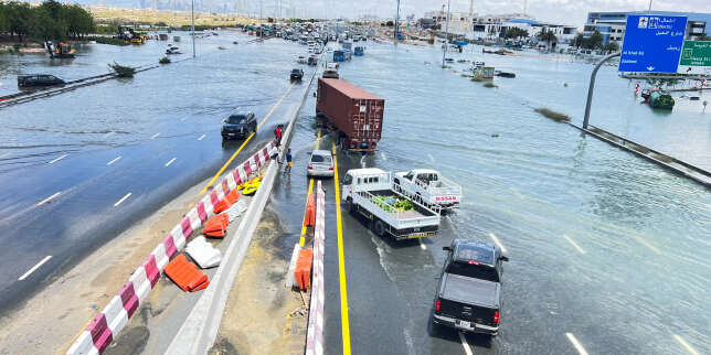 Pluies record à Dubaï : le trafic aérien perturbé et les autoroutes géantes toujours inondées malgré le retour du soleil