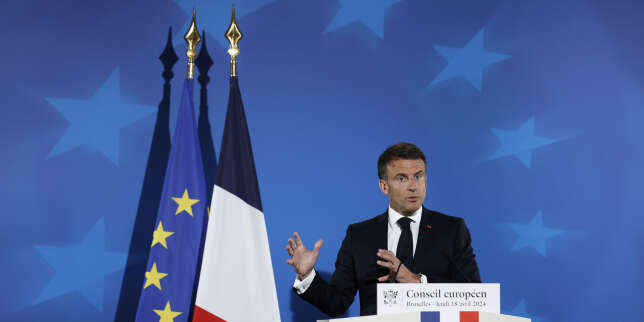 Emmanuel Macron prononcera un nouveau grand discours sur l’Europe à la Sorbonne, jeudi 25 avril