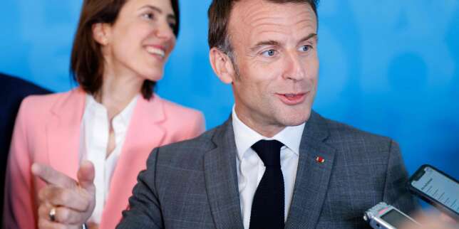Elections européennes : Emmanuel Macron dénonce « l’hypocrisie » du RN