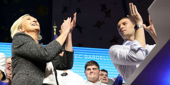 A Hénin-Beaumont, Jordan Bardella contre-attaque au lendemain de son débat avec Gabriel Attal