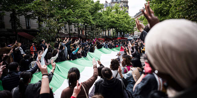 Mobilisation propalestinienne à Sciences Po : la police évacue un rassemblement devant l’établissement