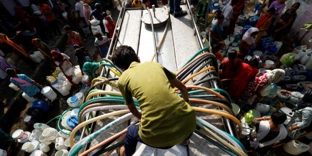 La guerre de l’eau fait rage à Delhi, écrasée par une canicule historique