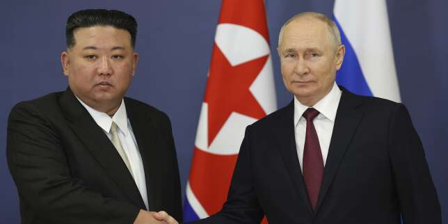En direct, guerre en Ukraine : Vladimir Poutine, qui se rend sur place, assure la Corée du Nord de son soutien « indéfectible »