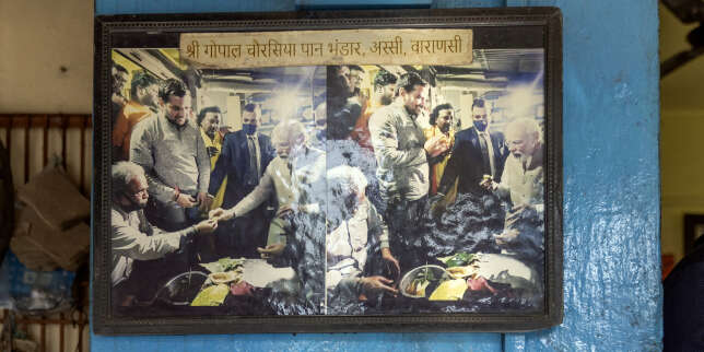 Du petit vendeur de thé au chef religieux, les métamorphoses de Narendra Modi pour séduire les Indiens