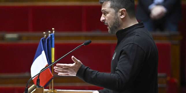 En direct, guerre en Ukraine : discours de Volodymyr Zelensky devant l’Assemblée nationale