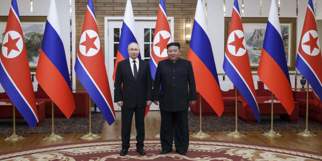 Entre Vladimir Poutine et Kim Jong-un, l’inquiétant sommet des parias